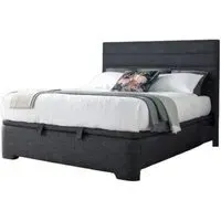Appleby Ottoman Storage Bed - Pendle Slate, Fabric
