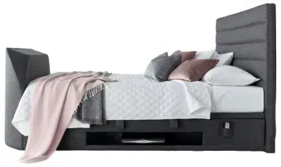 Appleton Ottoman Storage TV Bed - Grey image