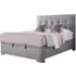 Falstone Ottoman Storage Bed - Marbella Grey, Fabric