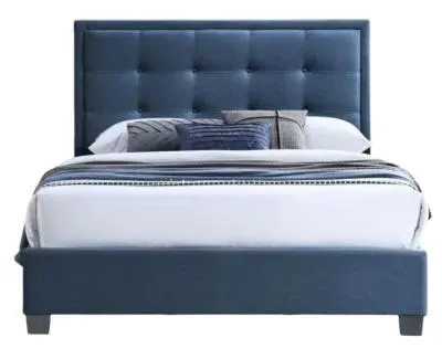 Gainford Storage Bed - Bolero Blue, Fabric image