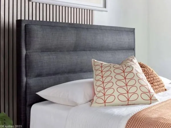 Kirkby Ottoman Storage Bed - Pendle Slate, Fabric