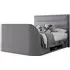 Kirkley Ottoman Storage TV Bed - Marbella Grey, Fabric