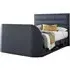 Kirkley Ottoman Storage TV Bed - Pendle Slate, Fabric