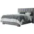 Medburn Ottoman Storage Bed - Light Grey, Fabric