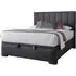 Medburn Ottoman Storage Bed - Slate Grey, Fabric