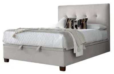 Walkworth Maskat Ottoman Storage Bed - Clay, Fabric image