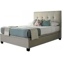 Walkworth Ottoman Storage Bed - Oatmeal, Fabric