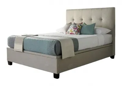 Walkworth Ottoman Storage Bed - Oatmeal, Fabric