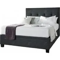 Walkworth Ottoman Storage Bed - Slate, Fabric