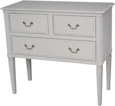 Bonaparte French 3 Drawer Chest - Putty