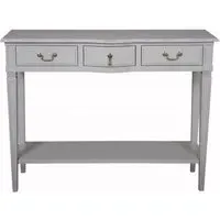 Bonaparte French 3 Drawer Console Table - Putty