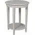 Bonaparte Round Side Table - Putty