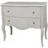 Chateau French 2 Drawer Chest - Distressed Linen