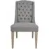 Dax Dining Chair Set of 2 - Slate Grey, Linen