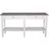 Delphine 2 Drawer Console Table - Off-White