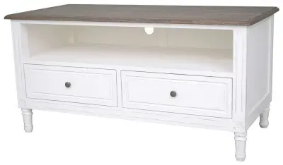 Delphine French TV Unit - Off-White image