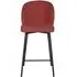 Falun Fabric Counter Stool - Red