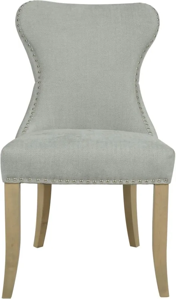 Honfleur Button Back Dining Chair - Grey