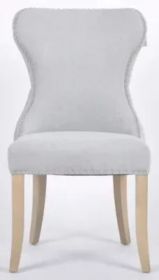 Honfleur Button Back Dining Chair - Grey image