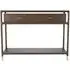 Lafe 2 Drawer Console Table - Walnut