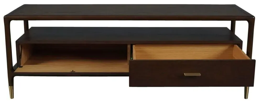 Lafe 2 Drawer TV Unit - Walnut