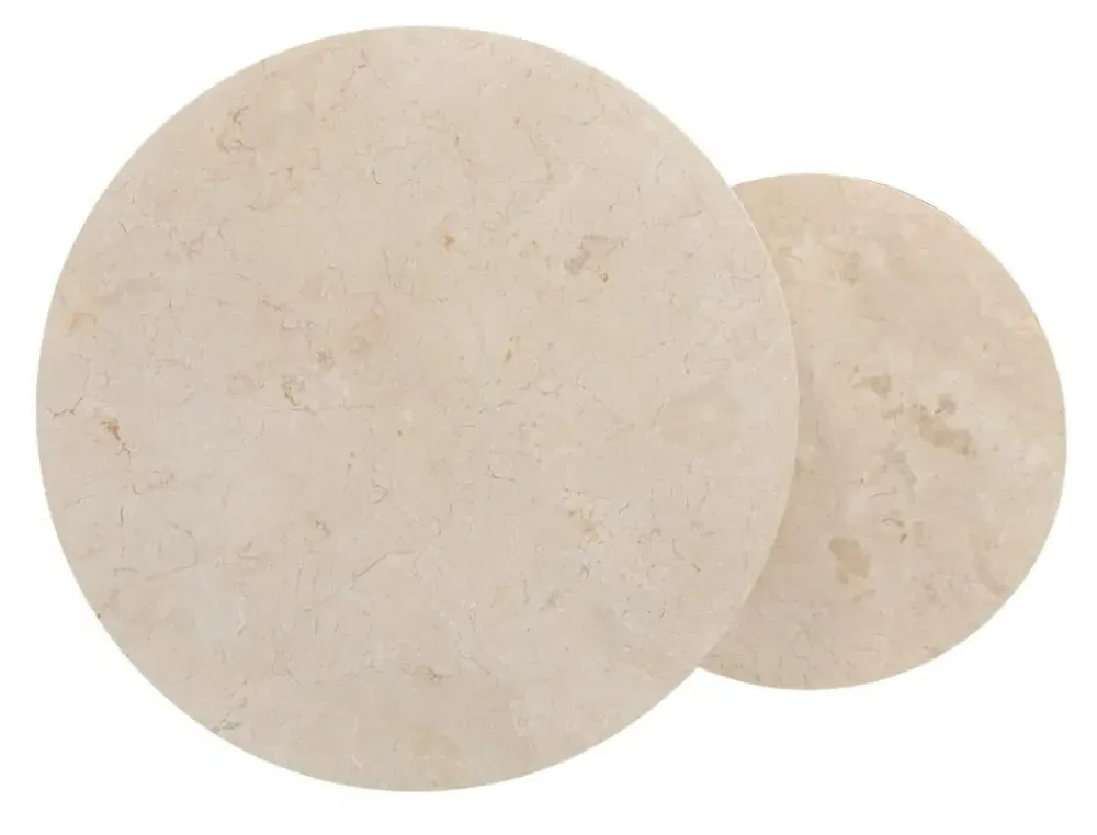 Olga Marble Top Coffee Table - Set of 2