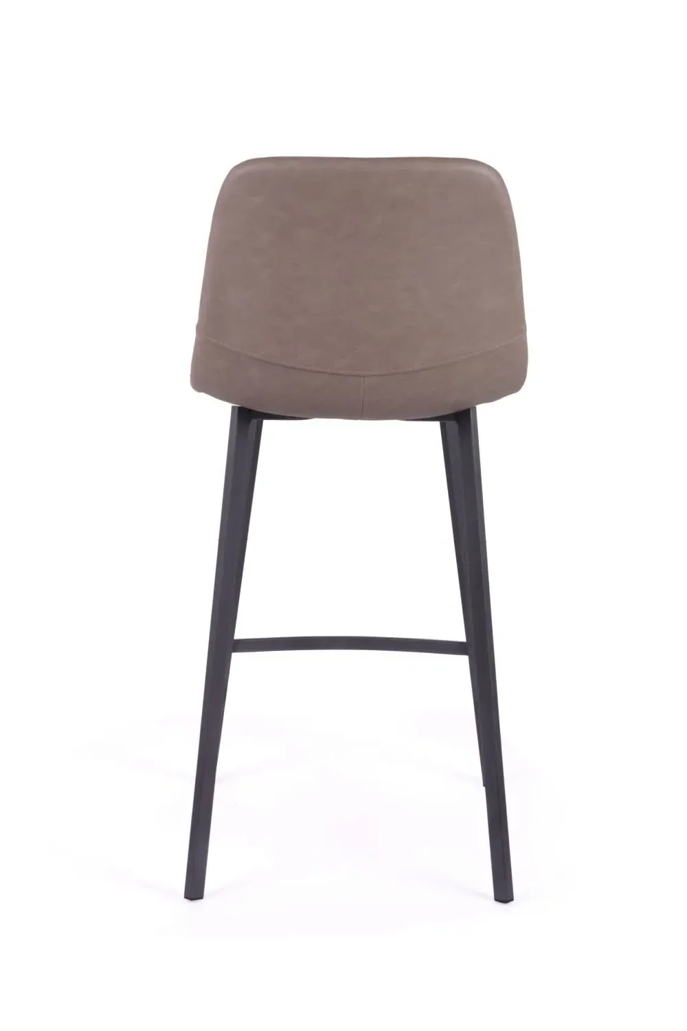 Ryan Counter Stool Set of 2 - Beige, PU Leather