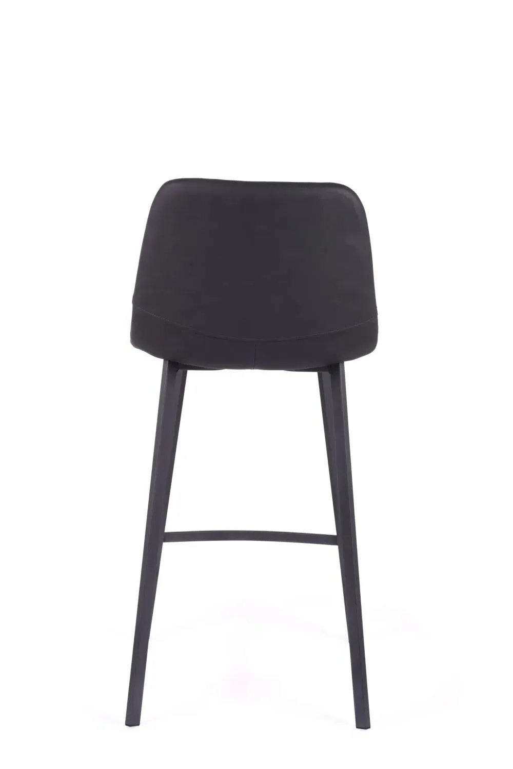 Ryan Counter Stool Set of 2 - Black, PU Leather
