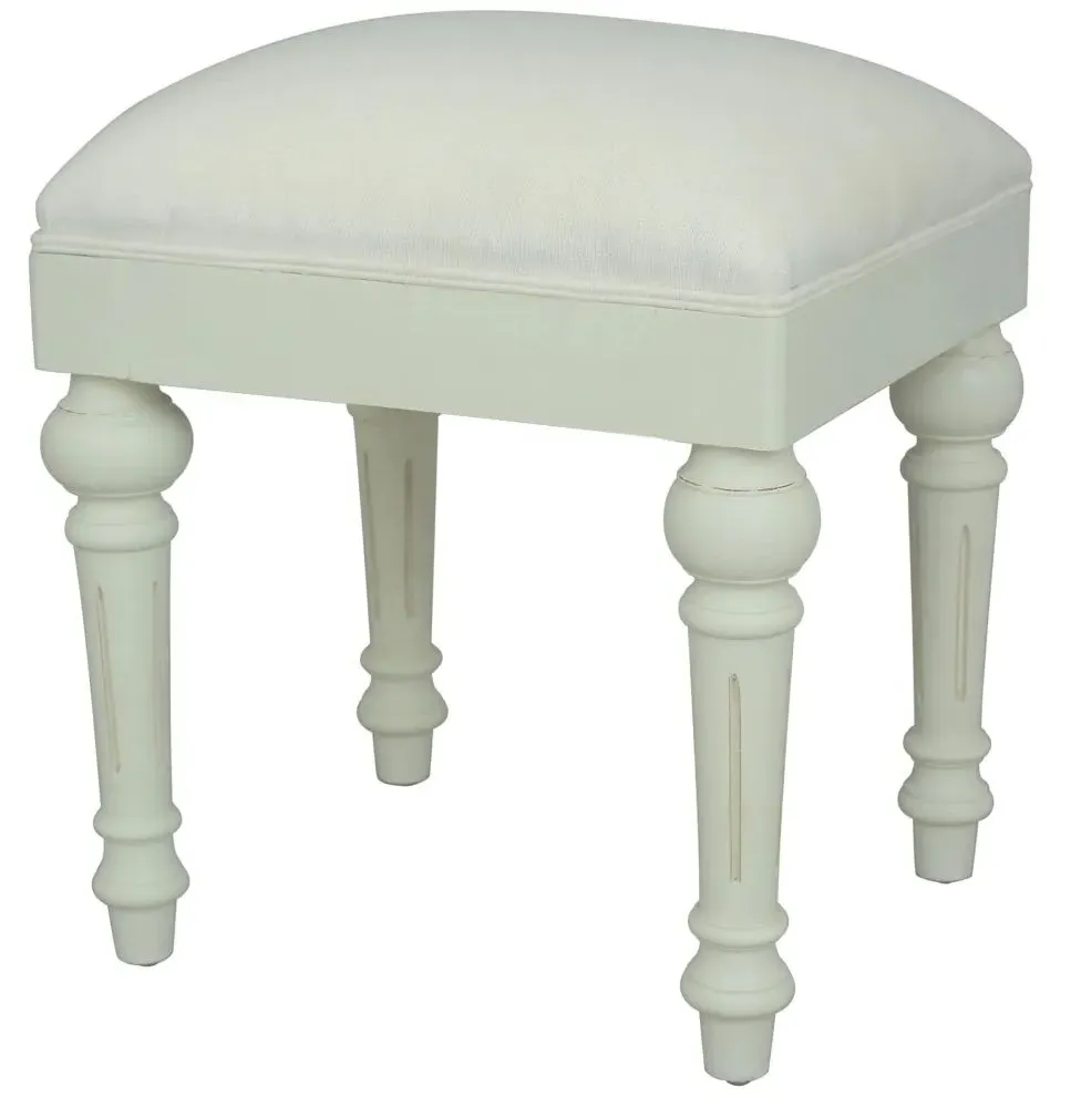 Solana Dressing Stool - Lime White