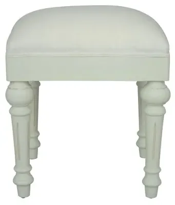 Solana Dressing Stool - Lime White image