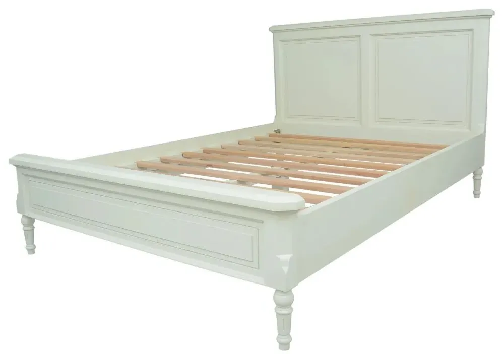 Solana French Bed - Lime White