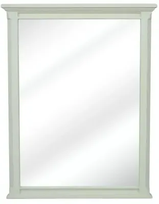 Solana French Wall Mirror - Lime White image
