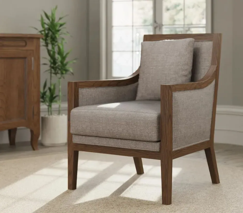 Trussville French Walnut Armchair