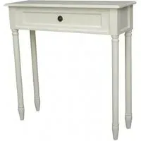 Yaurel Large Console Table - Off White