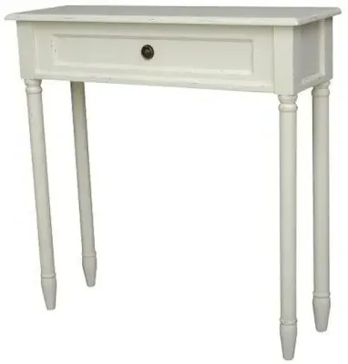 Yaurel Large Console Table - Off White