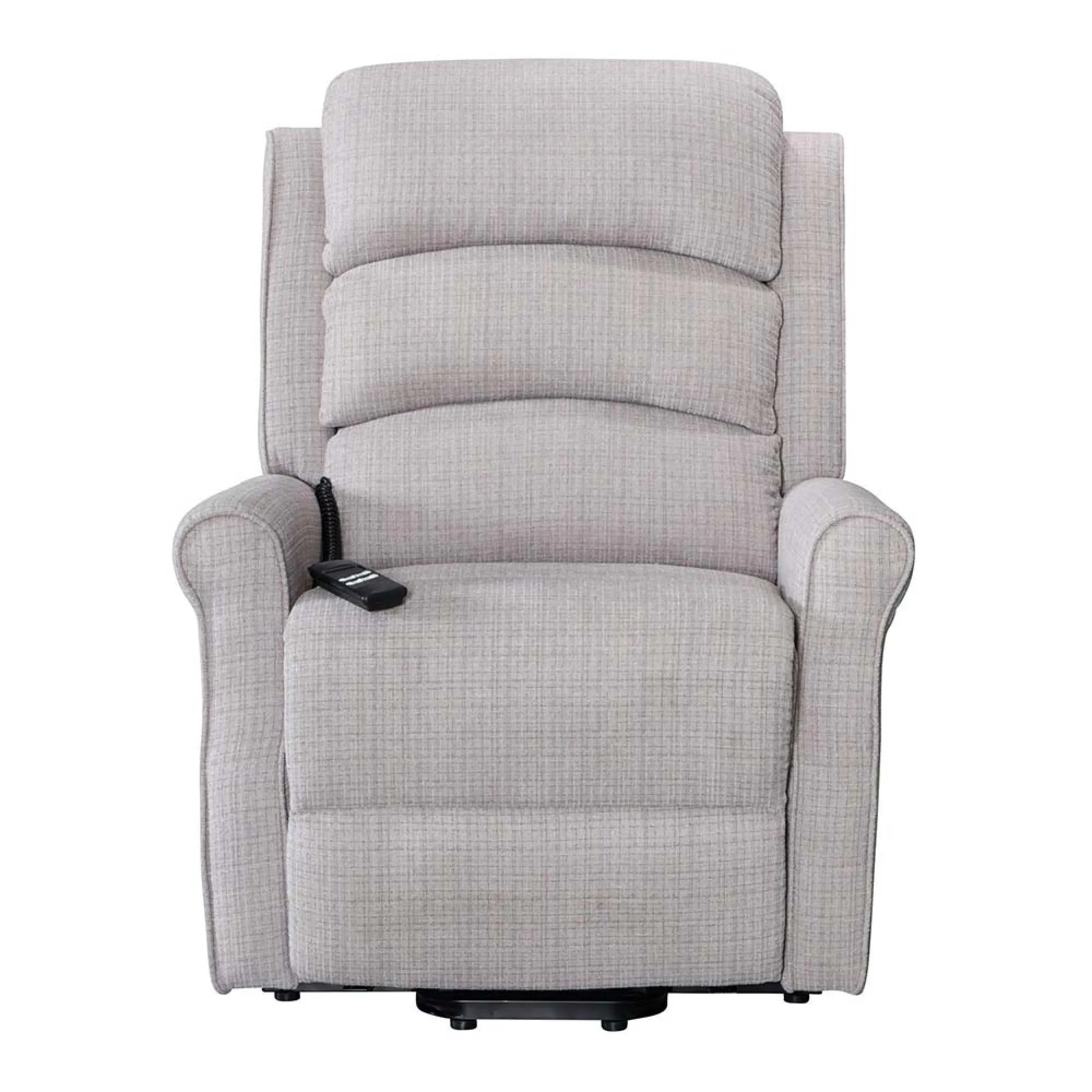 Baxter Hebe Electric Recliner Chair - Natural, Chenille