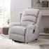 Baxter Hebe Electric Recliner Chair - Natural, Chenille