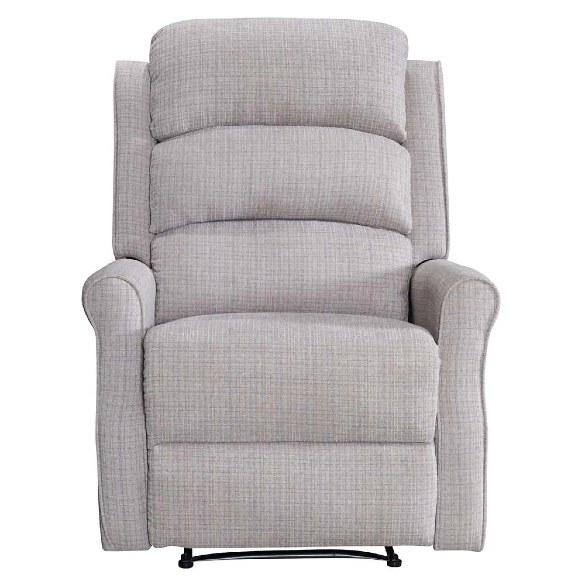 Baxter Hebe Manual Recliner Chair - Natural, Chenille