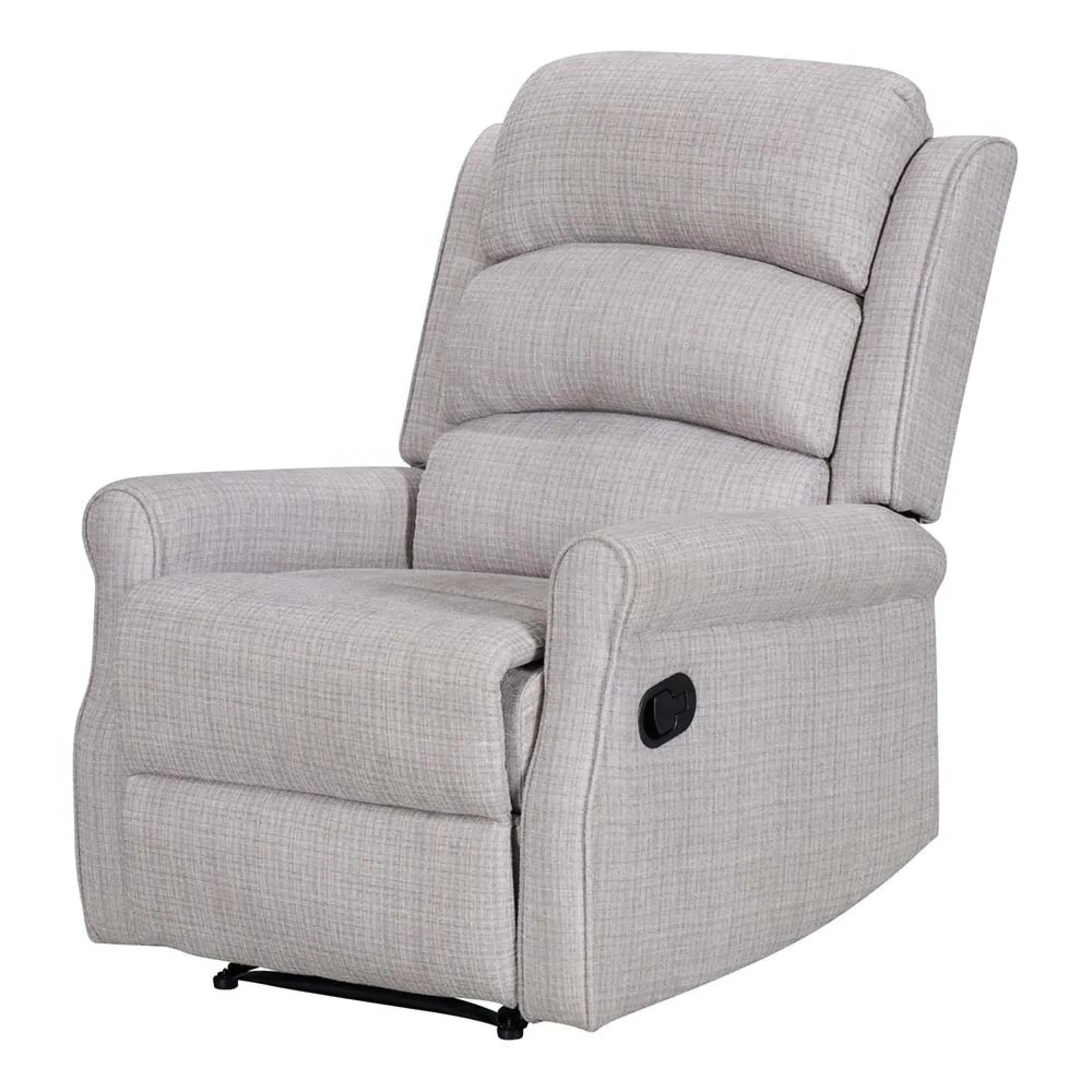 Baxter Hebe Manual Recliner Chair - Natural, Chenille