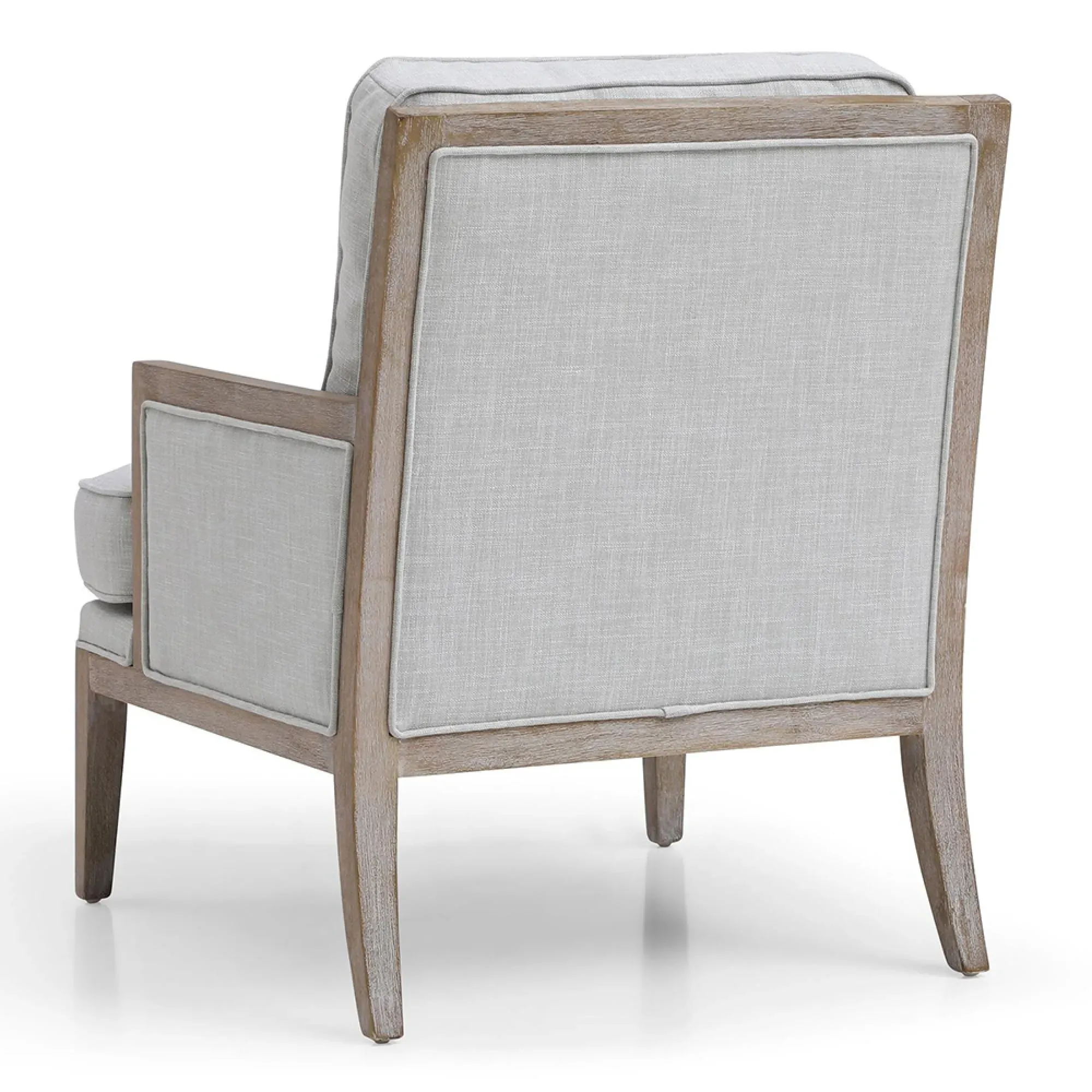 Beatrice Fabric Armchair - Grey