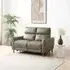 Brooke 2-Seater Electric Recliner Sofa - Taupe, Leather