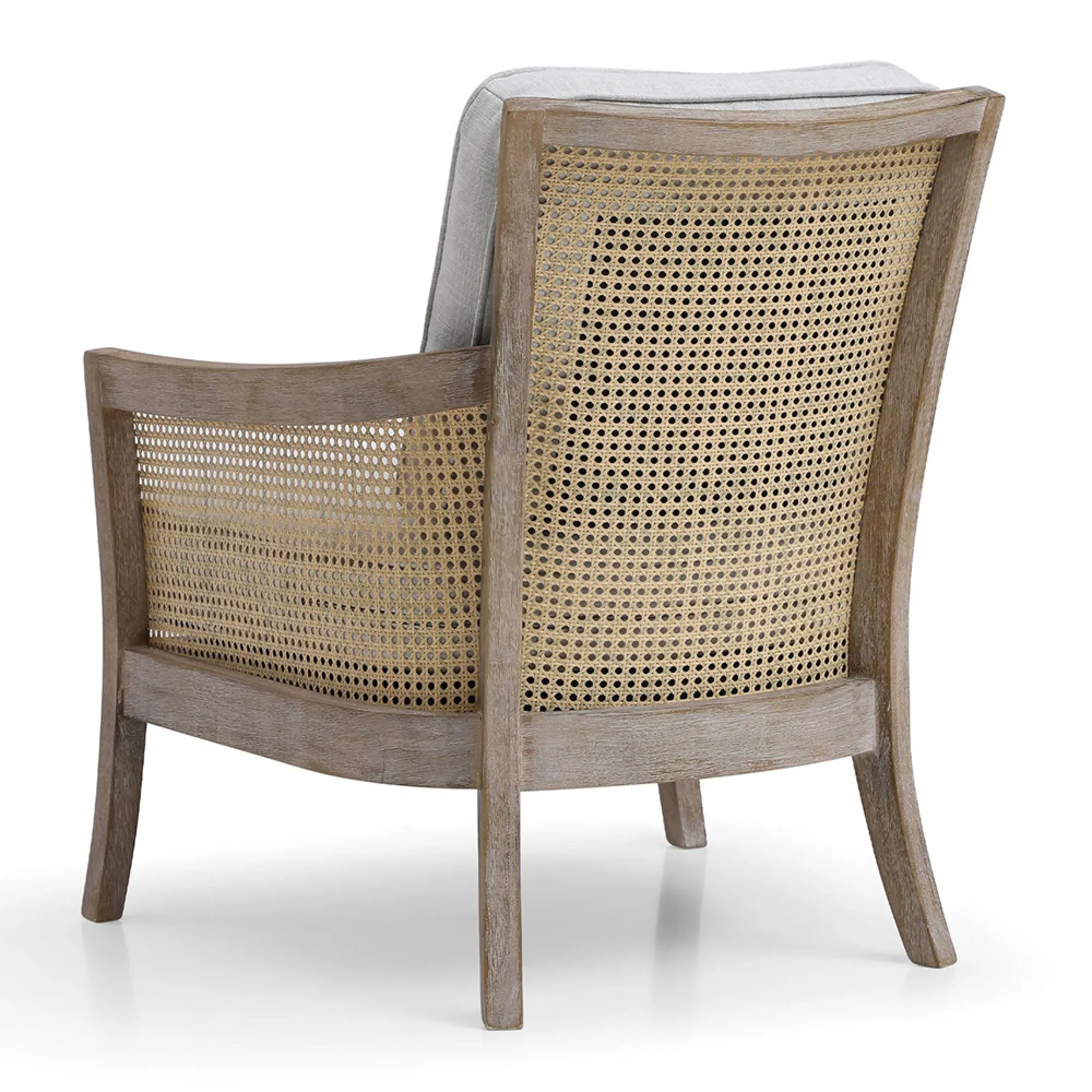 Cecilia Fabric Armchair - Grey