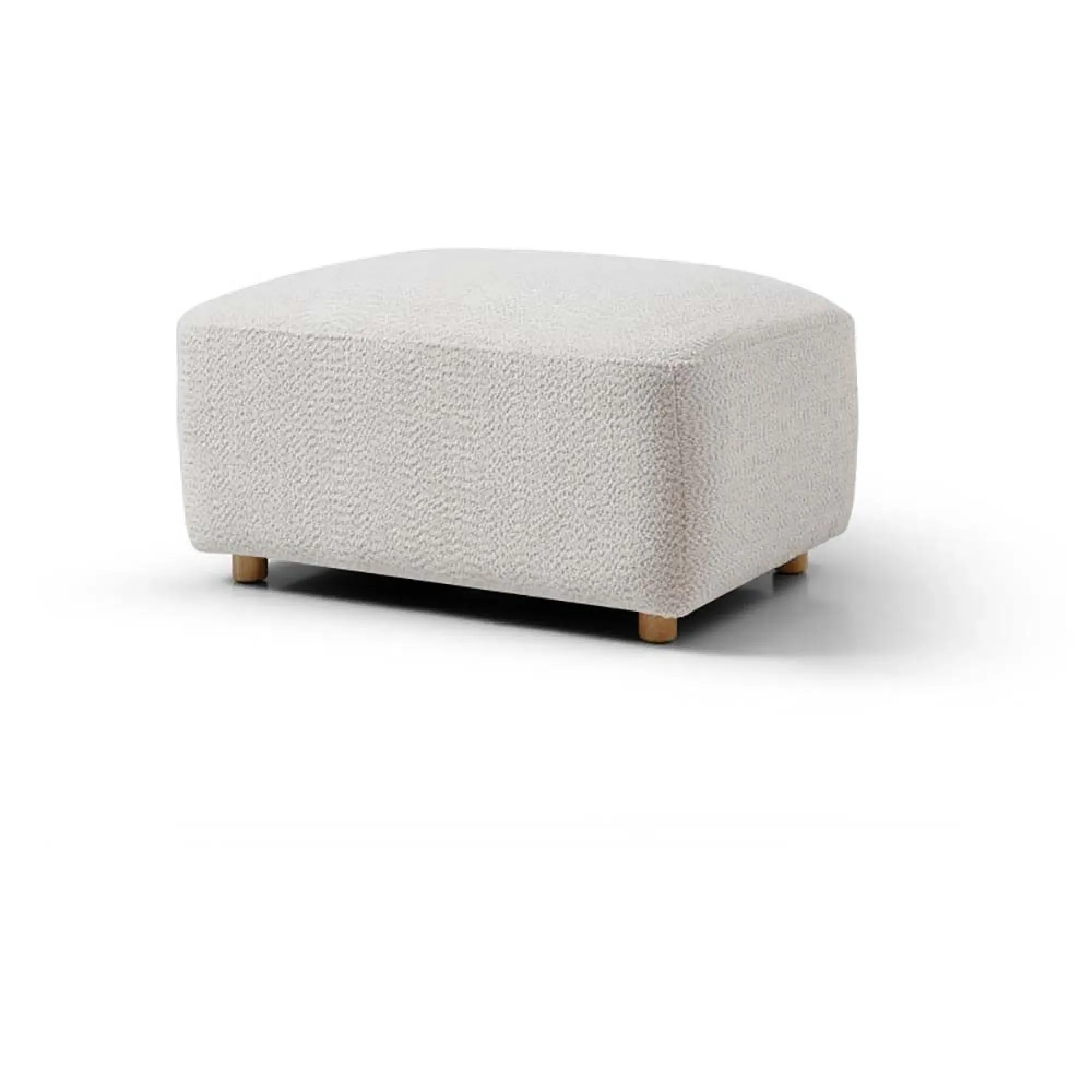 Como 3-Seater Modular Sofa - Natural, Boucle