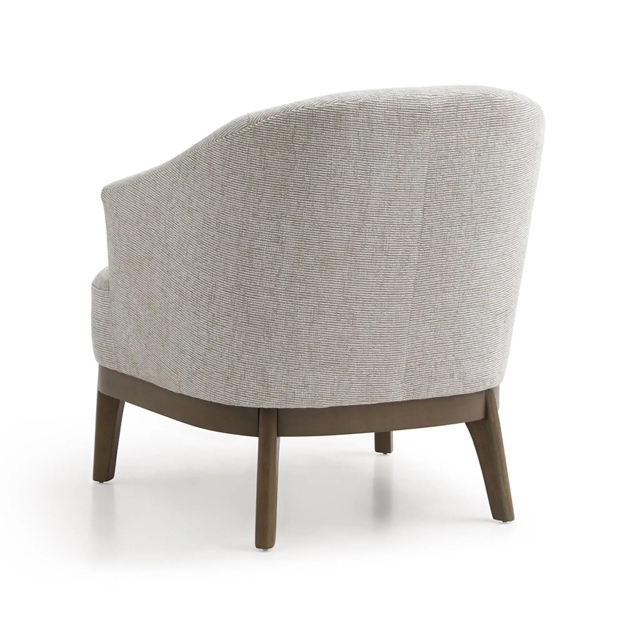 Ella Leto Woven Chenille Tub Chair - Natural