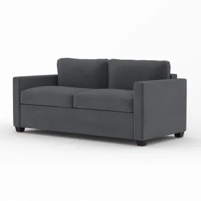 Elliot 2-Seater Sofa Bed - Granite, Fabric image