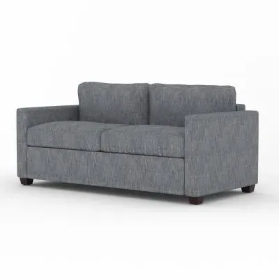 Elliot 2-Seater Sofa Bed - Piero Thunderstorm, Fabric