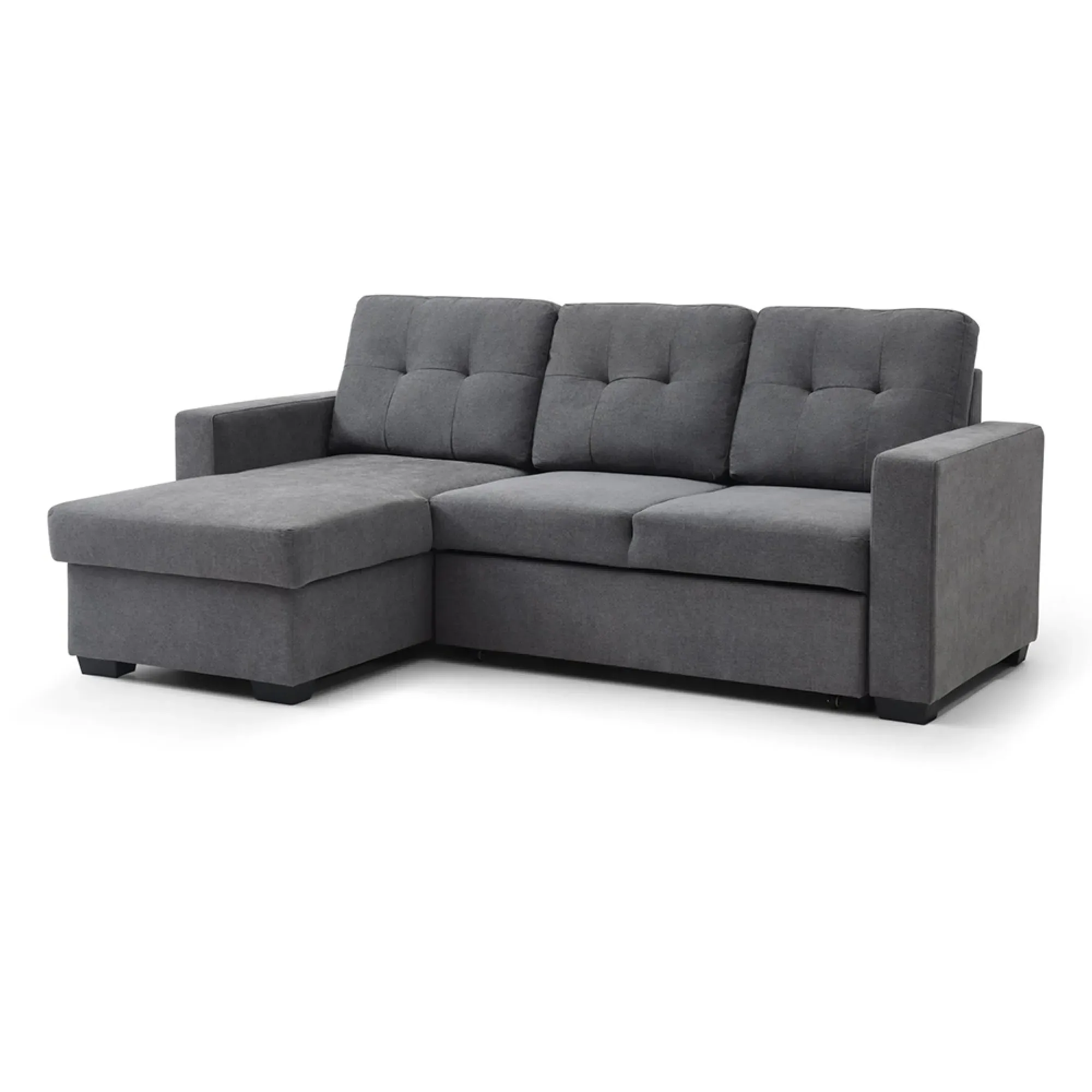 Hampton Corner Sofa Bed - Grey