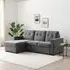 Hampton Corner Sofa Bed - Grey