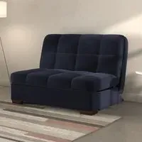 Harper Sunningdale 2-Seater Sofa Bed with Pull Out - Blue