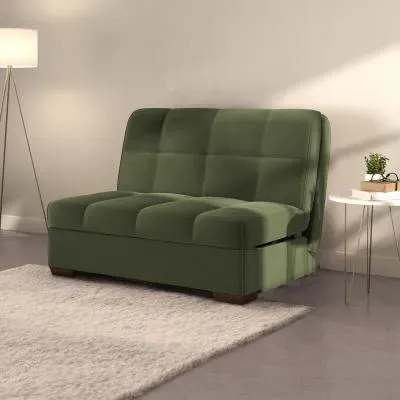 Harper Sunningdale 2-Seater Sofa Bed with Pull Out - Olive